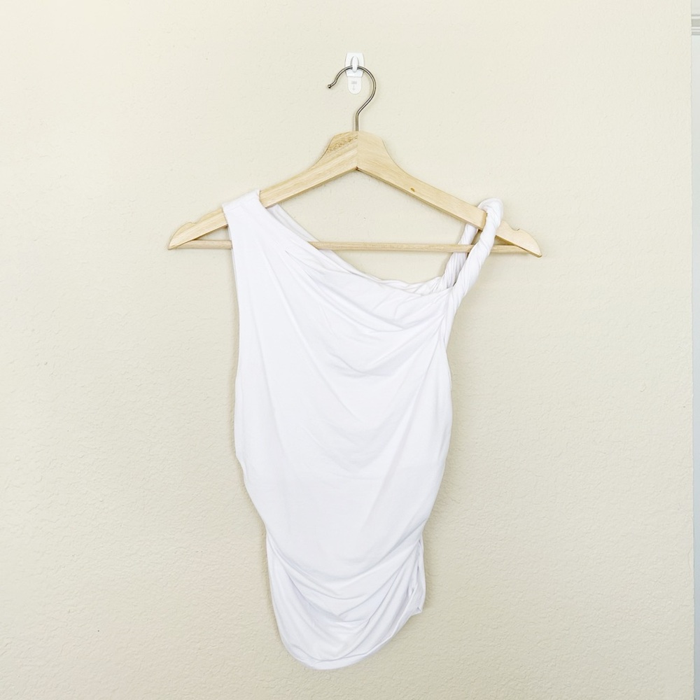 SUPRE White Short Sleeve Top
